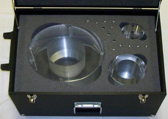 Dose Phantom in case open