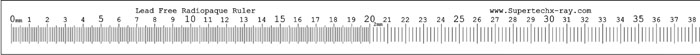 115cm Lead Free Radiopaque X-Ray Ruler 1